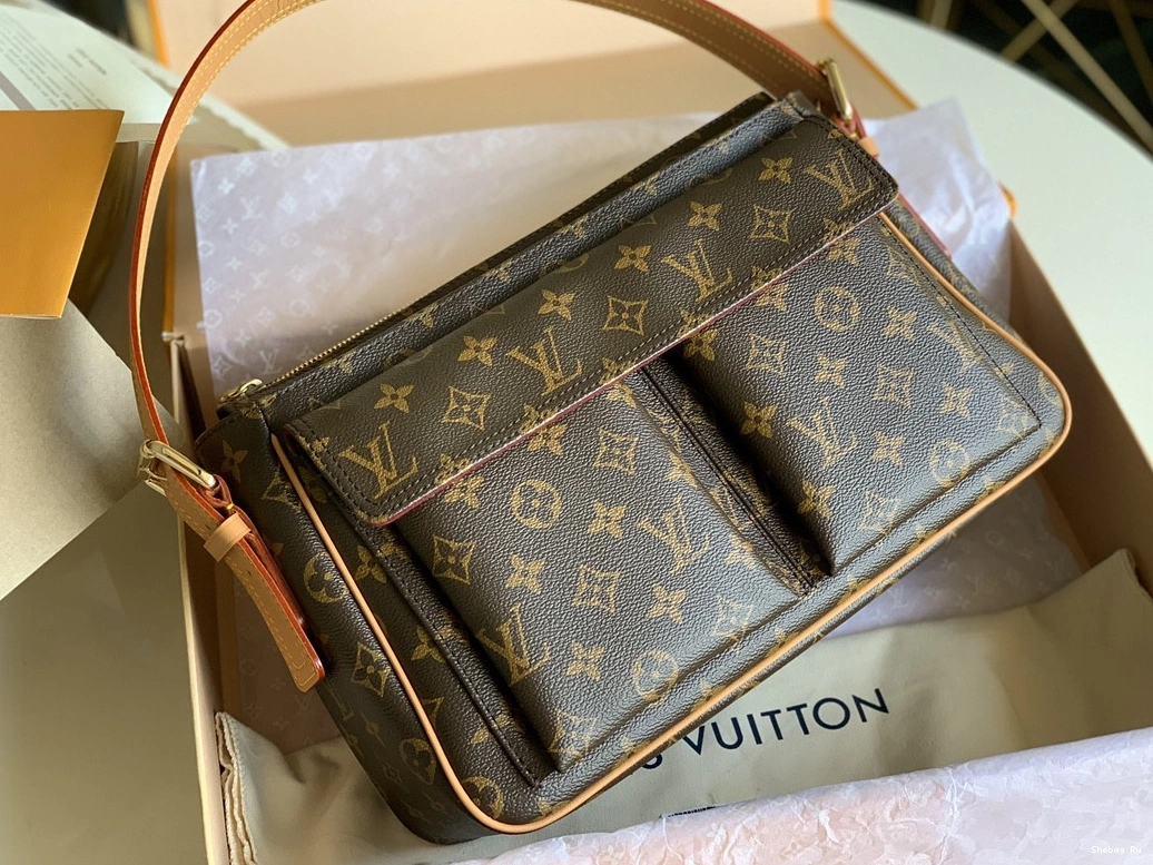 LOUIS bag-32*10*20CM VINTAGE VUITTON 0809